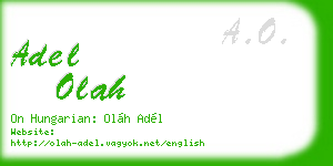 adel olah business card