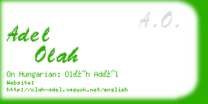 adel olah business card